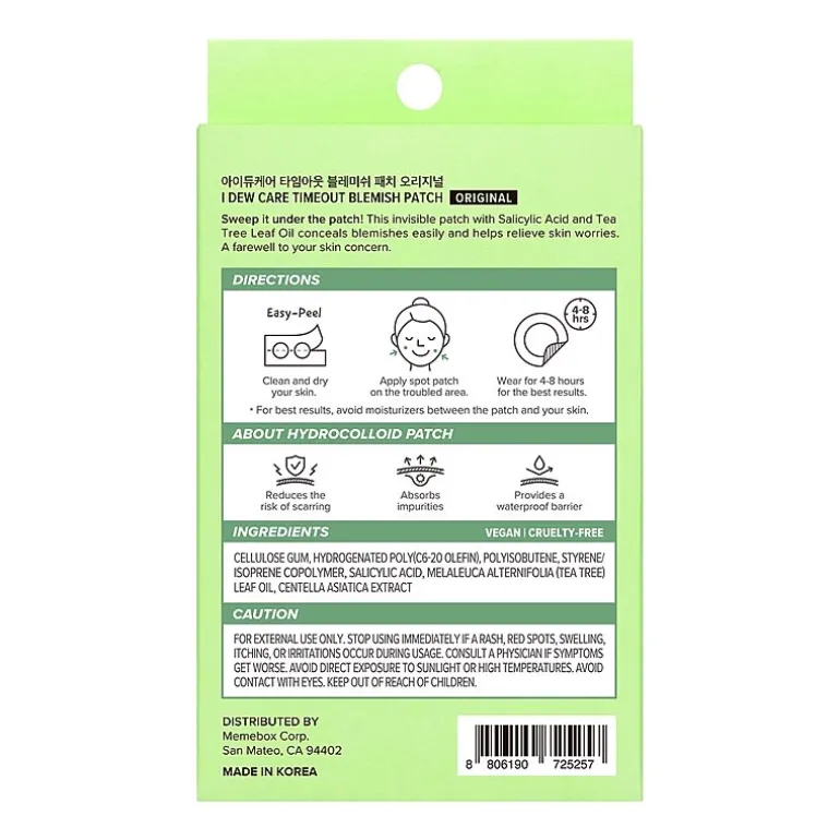 I Dew Care Timeout Blemish Patch Original