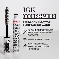 IGK Good Behavior Frizz & Flyaway Taming Wand Styling Product .46 oz.