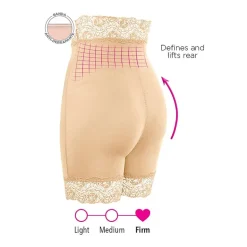 Ilusion Extra High Waist Control Short- 7115