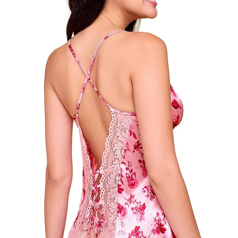 Ilusion Satin Babydoll Set- 71055
