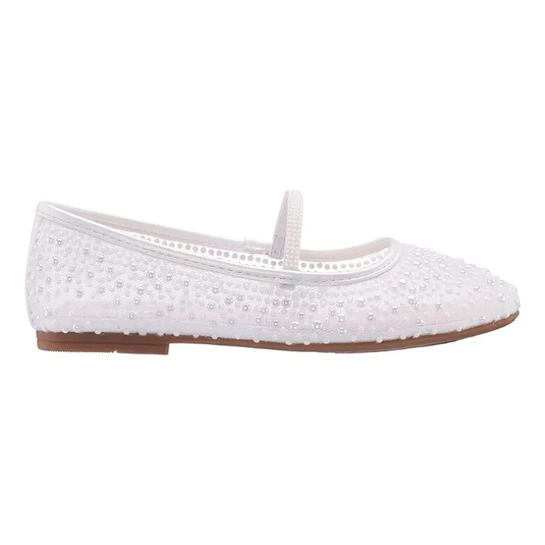 I. Miller Chyvone Big Kid Girls Round Closed Toe Ballet Flats