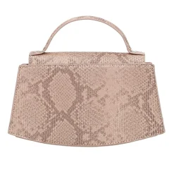 I. Miller Drake Metallic Printed Snake Evening Bag
