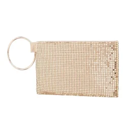 I. Miller Lamarr Mesh Pouch Evening Bag