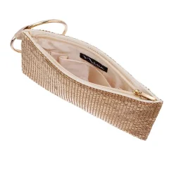 I. Miller Lamarr Mesh Pouch Evening Bag
