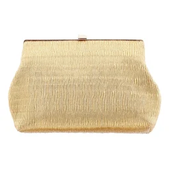 I. Miller Nilly Pleated Frame Evening Bag