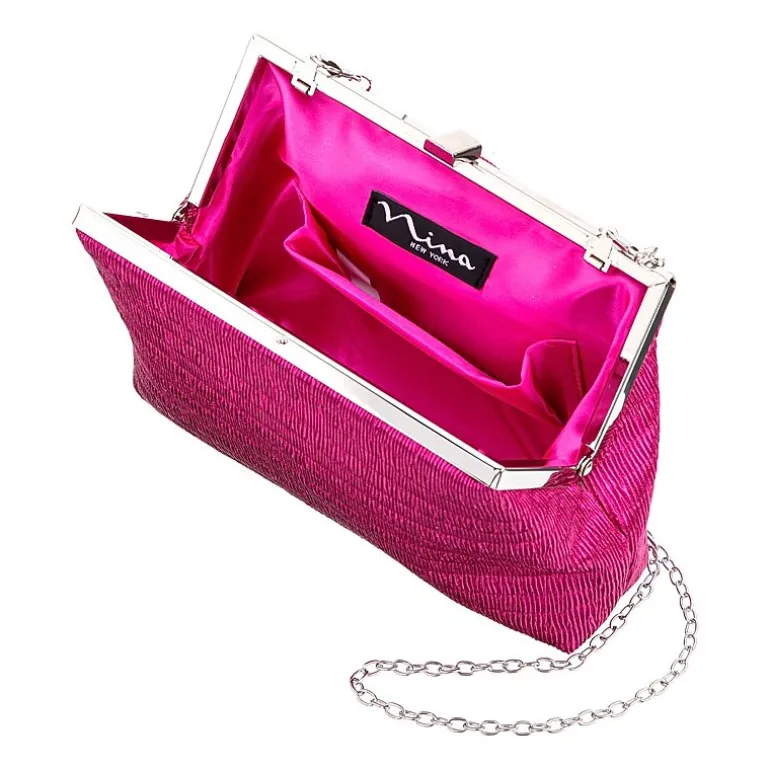 I. Miller Nilly Pleated Frame Evening Bag