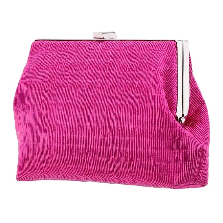 I. Miller Nilly Pleated Frame Evening Bag