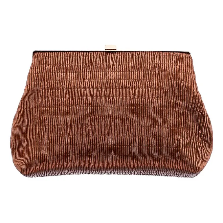 I. Miller Nilly Pleated Frame Evening Bag