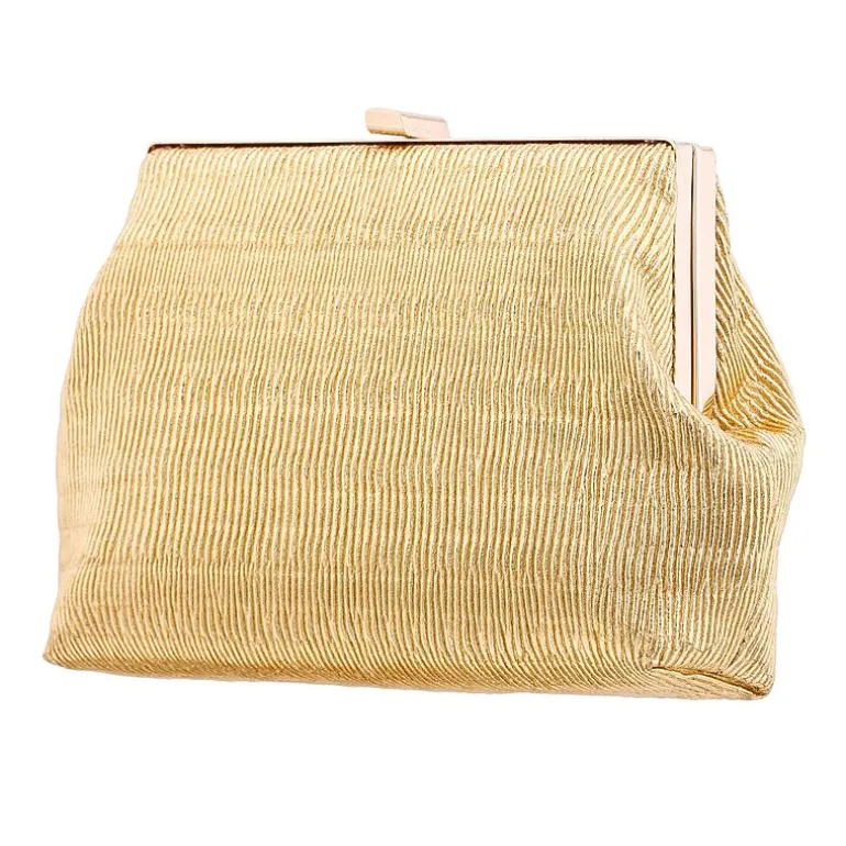 I. Miller Nilly Pleated Frame Evening Bag