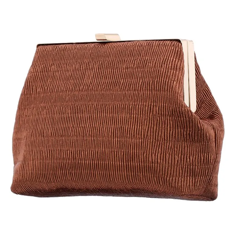 I. Miller Nilly Pleated Frame Evening Bag