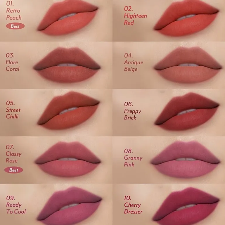 I'm meme Lip Silhouette Matte Velvet Tint
