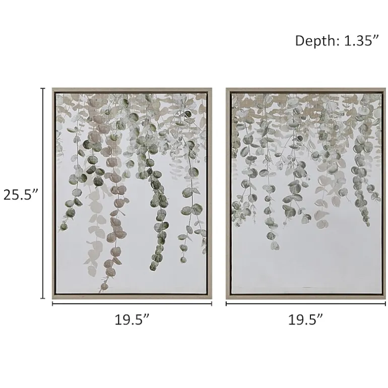 INK+IVY Botanical Waterfall 2-pc. Wall Art Set