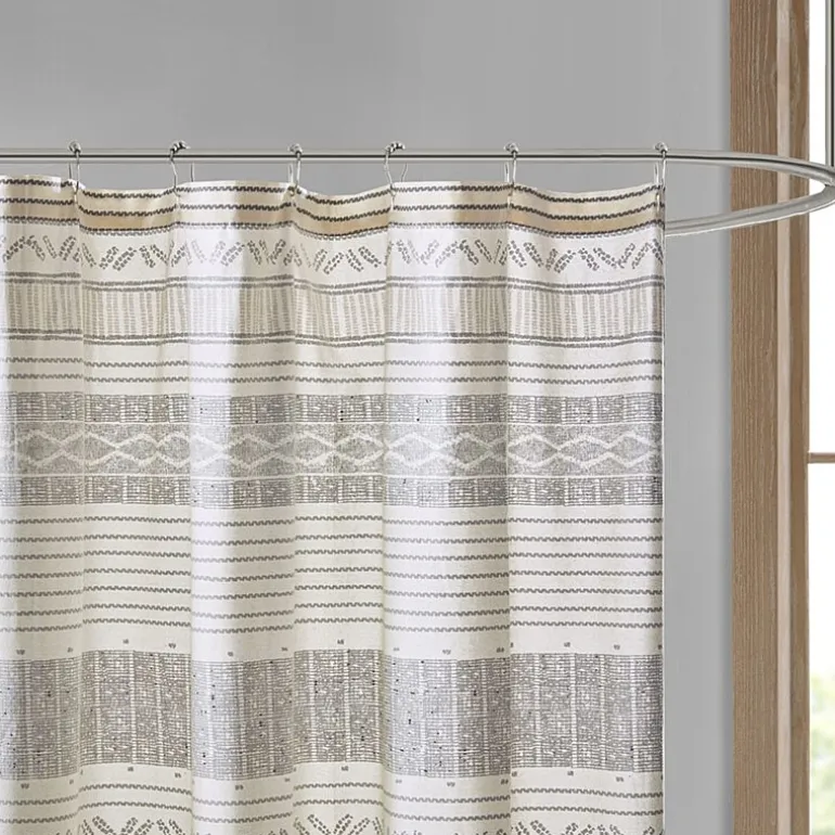 INK+IVY Cody Shower Curtain