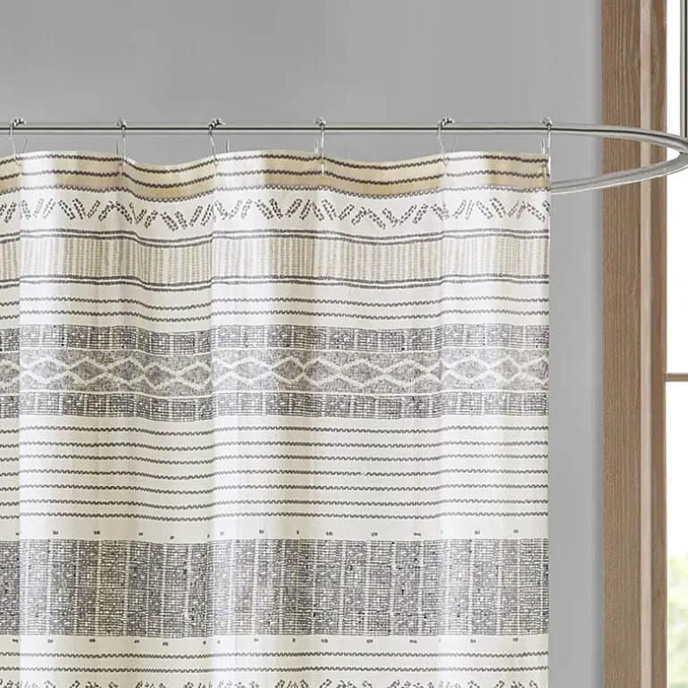 INK+IVY Cody Shower Curtain