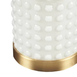 INK+IVY Grace Textured Dot Glass Table Lamp