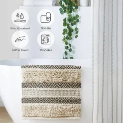 INK+IVY Imani Bath Rug