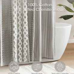 INK+IVY Imani Shower Curtain