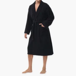INK+IVY Mens Tall Long Sleeve Knee Length Robe