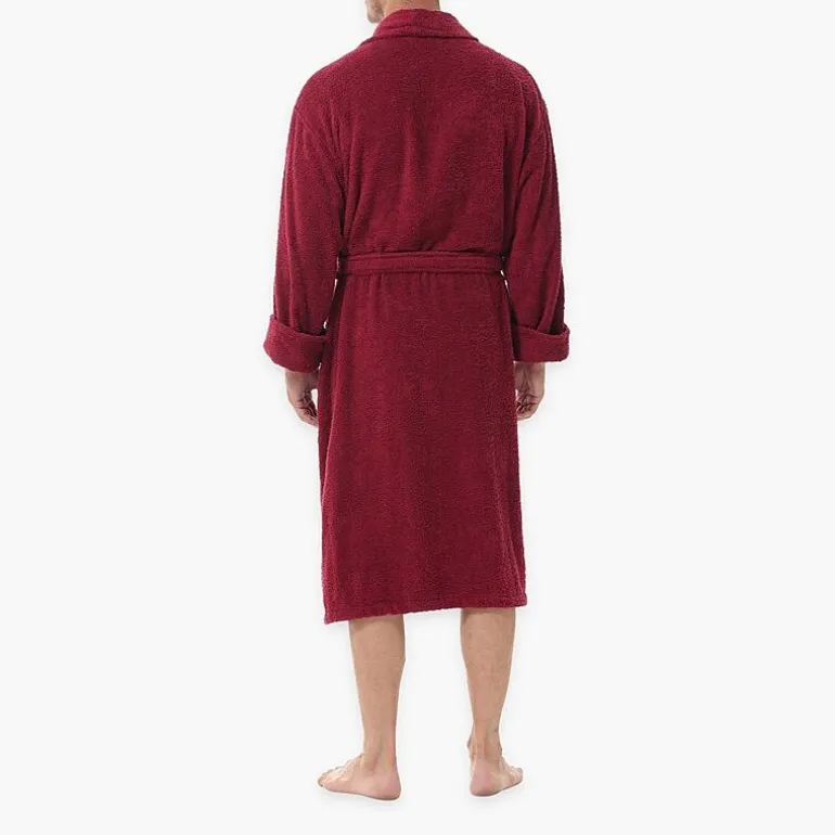 INK+IVY Mens Tall Long Sleeve Knee Length Robe