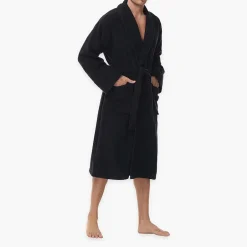 INK+IVY Mens Tall Long Sleeve Knee Length Robe