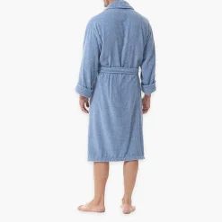INK+IVY Mens Tall Long Sleeve Knee Length Robe