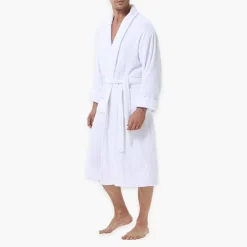 INK+IVY Mens Tall Long Sleeve Knee Length Robe