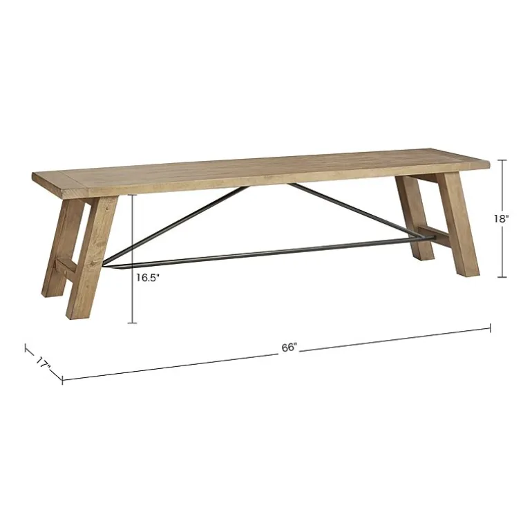 INK+IVY Sonoma Kitchen Collection Bench