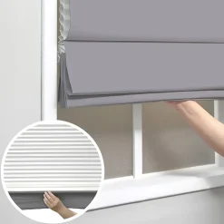 Insulating Energy Saving Cordless Blackout Roman Shade
