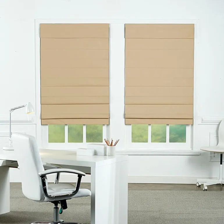 Insulating Energy Saving Cordless Blackout Roman Shade