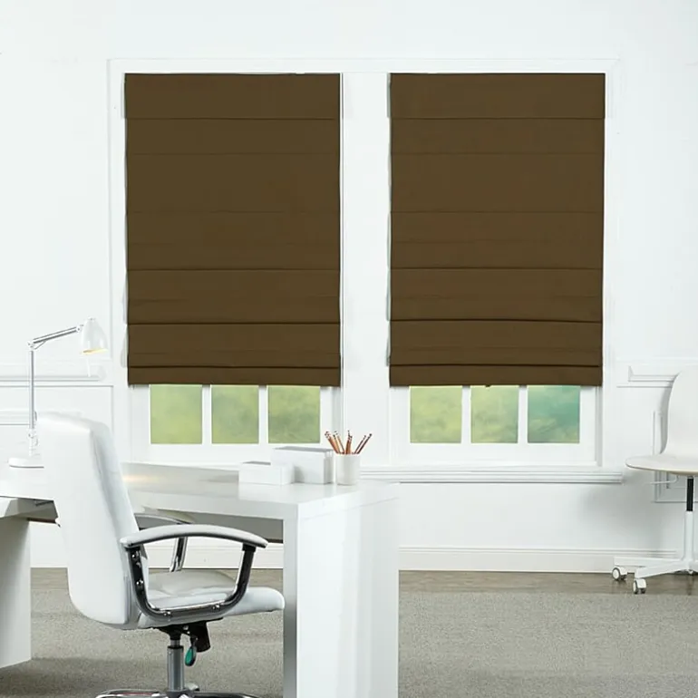 Insulating Energy Saving Cordless Blackout Roman Shade