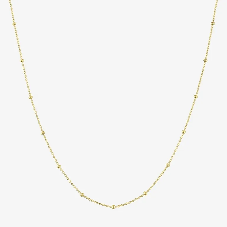 Intial "A" Womens Diamond Accent Natural White Diamond 14K Gold Over Silver 2-pc. Necklace Set