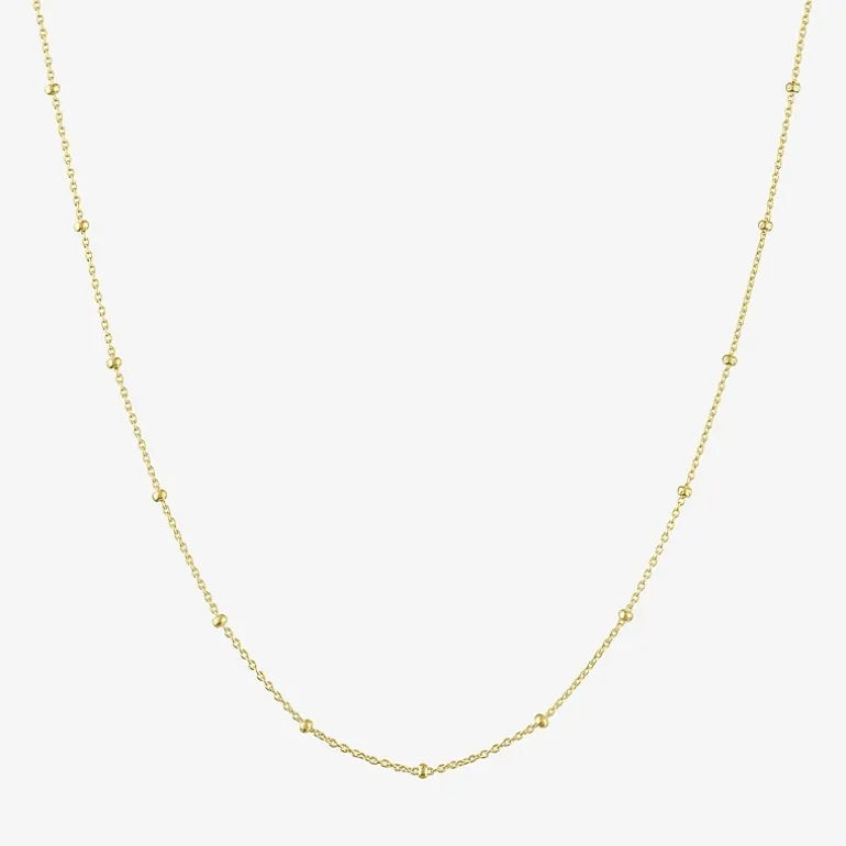 Intial "A" Womens Diamond Accent Natural White Diamond 14K Gold Over Silver 2-pc. Necklace Set