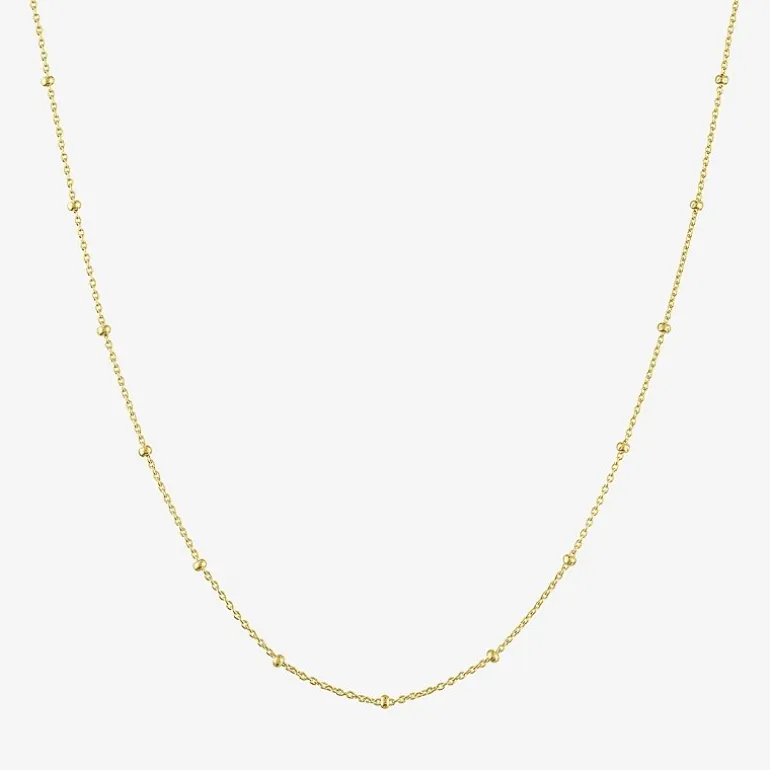 Intial "A" Womens Diamond Accent Natural White Diamond 14K Gold Over Silver 2-pc. Necklace Set