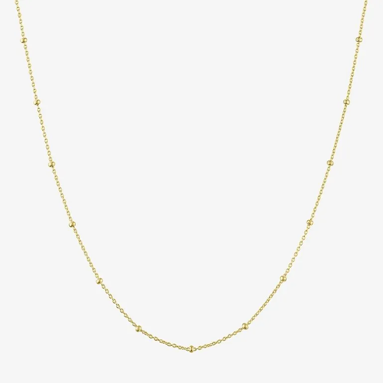 Intial "A" Womens Diamond Accent Natural White Diamond 14K Gold Over Silver 2-pc. Necklace Set