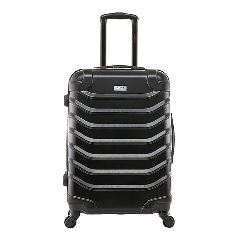 InUSA Endurance 24 Inch Hardside Lightweight Checked Spinner Luggage