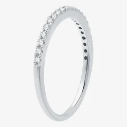 I Said Yes (G / Si1-Si2) Womens 1 1/4 CT. T.W. Lab Grown White Diamond Sterling Silver Round Solitaire Bridal Set