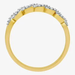 I Said Yes (H-I / I1) Womens 1/4 CT. T.W. Lab Grown White Diamond Sterling Silver Anniversary Wedding Band