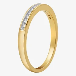I Said Yes (H-I / I1) Womens 3/8 CT. T.W. Lab Grown White Diamond Sterling Silver Pear Side Stone Halo Bridal Set