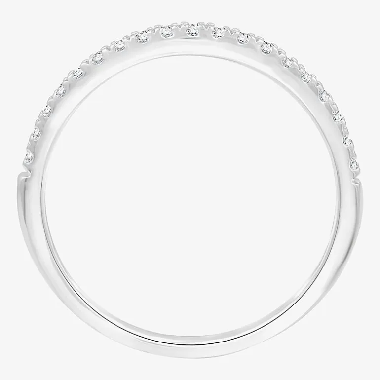 I Said Yes (H-I/I1) Womens 1 1/4 CT. T.W. Lab Grown White Diamond Sterling Silver Wedding Engagement Ring