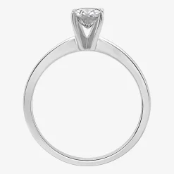 I Said Yes (H-I / I1) Womens 1 CT. T.W. Lab Grown White Diamond Sterling Silver Oval Solitaire Bridal Set