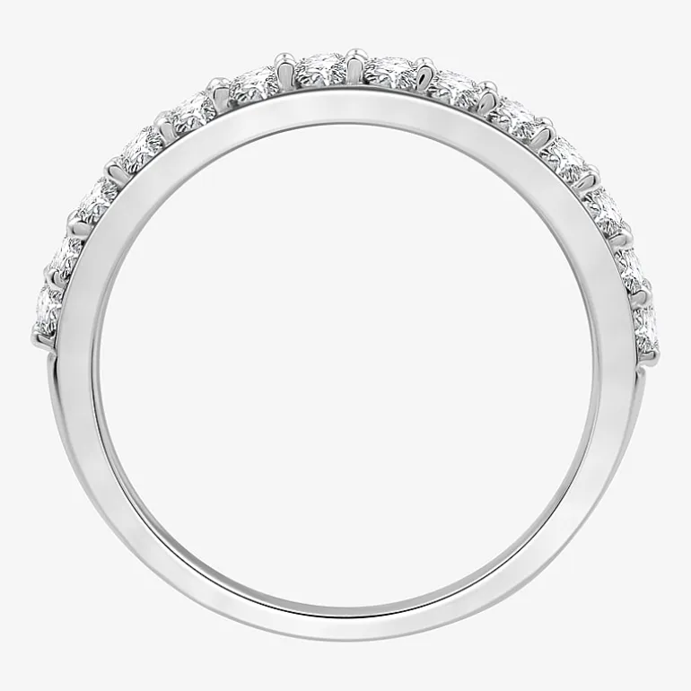 I Said Yes (H-I / I1) Womens 1 CT. T.W. Lab Grown White Diamond Sterling Silver Oval Solitaire Bridal Set