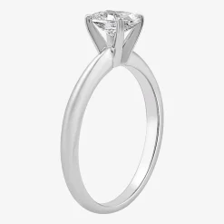 I Said Yes (H-I / I1) Womens 1 CT. T.W. Lab Grown White Diamond Sterling Silver Oval Solitaire Bridal Set