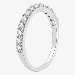 I Said Yes (H-I / I1) Womens 1 CT. T.W. Lab Grown White Diamond Sterling Silver Oval Solitaire Bridal Set
