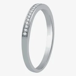 I Said Yes (H-I / I1) Womens 1/4 CT. T.W. Lab Grown White Diamond Sterling Silver Solitaire Bridal Set