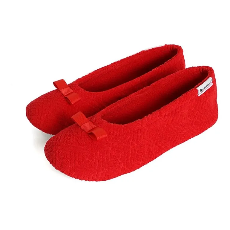 Isotoner Gemma Womens Ballerina Slippers