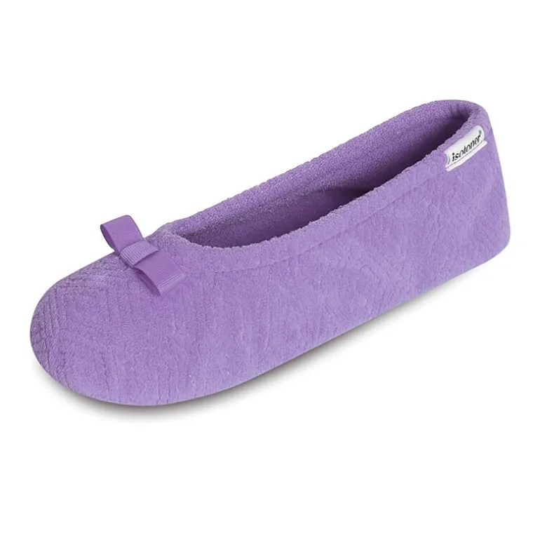 Isotoner Gemma Womens Ballerina Slippers
