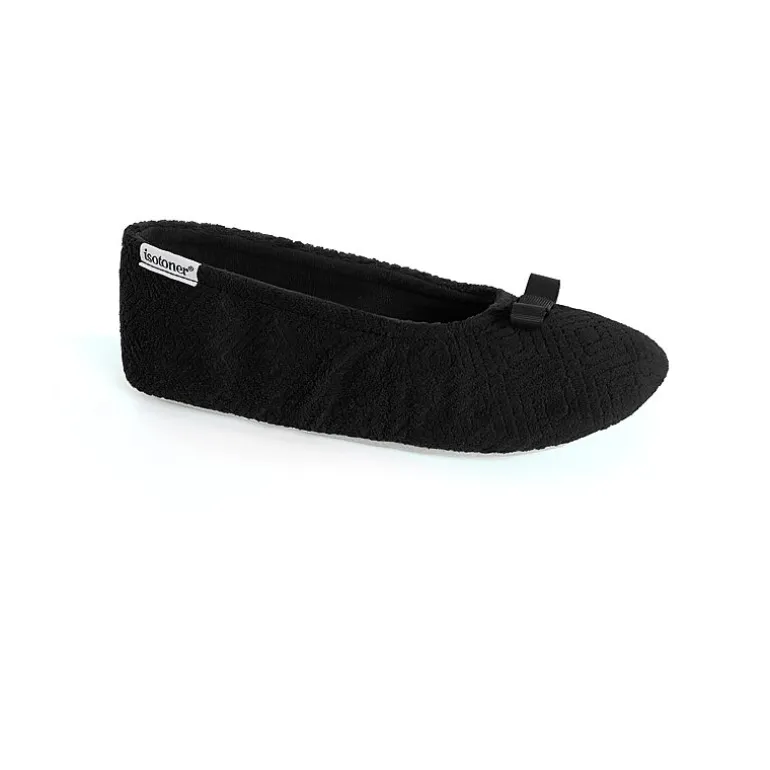 Isotoner Gemma Womens Ballerina Slippers