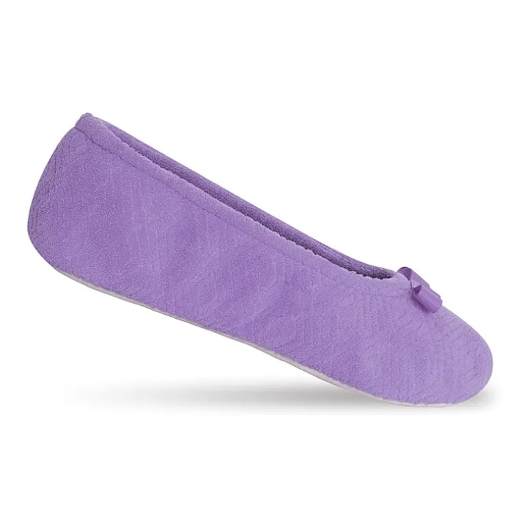 Isotoner Gemma Womens Ballerina Slippers