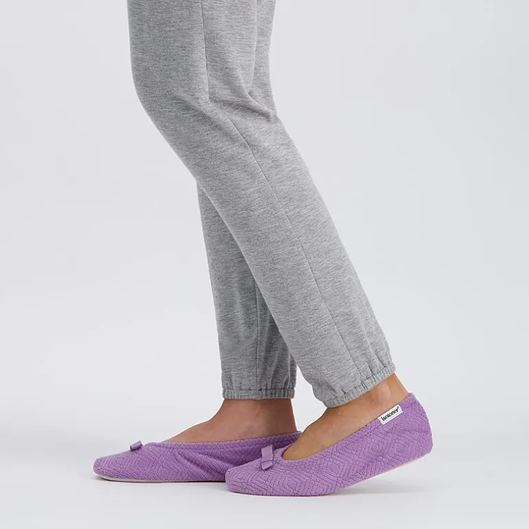 Isotoner Gemma Womens Ballerina Slippers