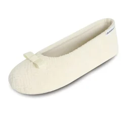 Isotoner Gemma Womens Ballerina Slippers